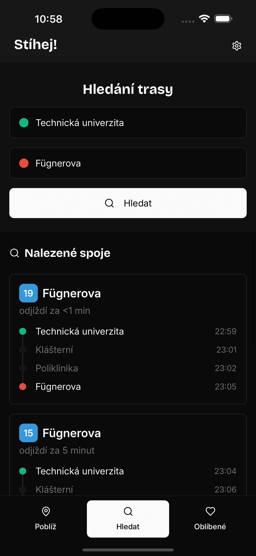 Screenshot aplikace 2